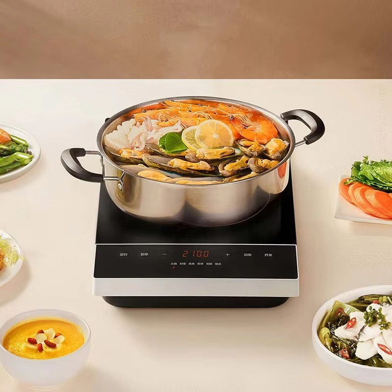 2100W Induction Cooker C1 Electric stove Tile hob oven Precise Control cooktop Plate Hot Pot Smart Kitchen Appliances