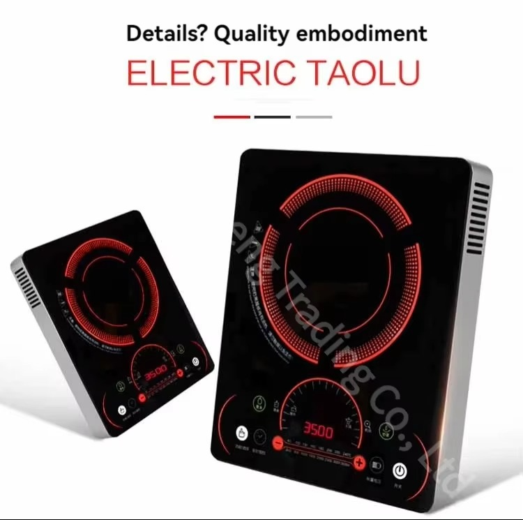 Induction Cooker High-Power 3500W Household Touch Commercial Explosion-Proof Touch Waterproof Cooking Appliances