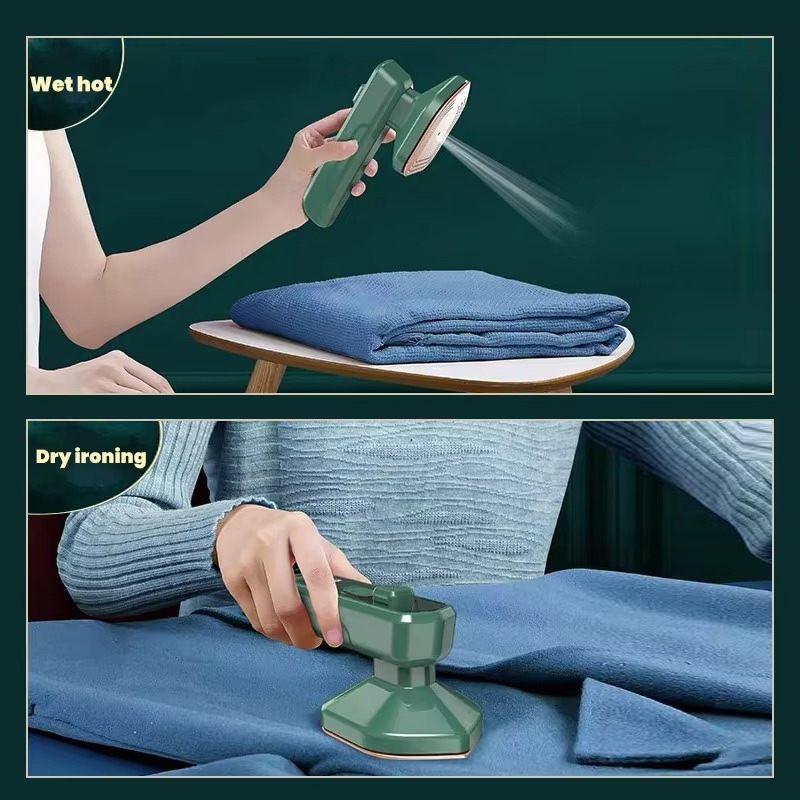 Mini Electric Iron Steamer Handheld Mini Heat Press Machine Portable Mini Dry Wet Ironing Machine For Home Travel Business