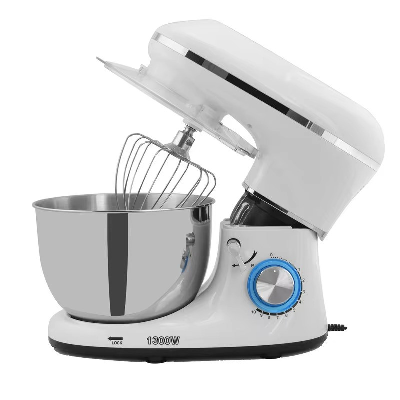 5.5L Planetary mixer Stainless Steel Bowl Kitchen Food Stand Mixer Cream Egg Whisk Blender Cake Dough Bread Mixer Maker Machine