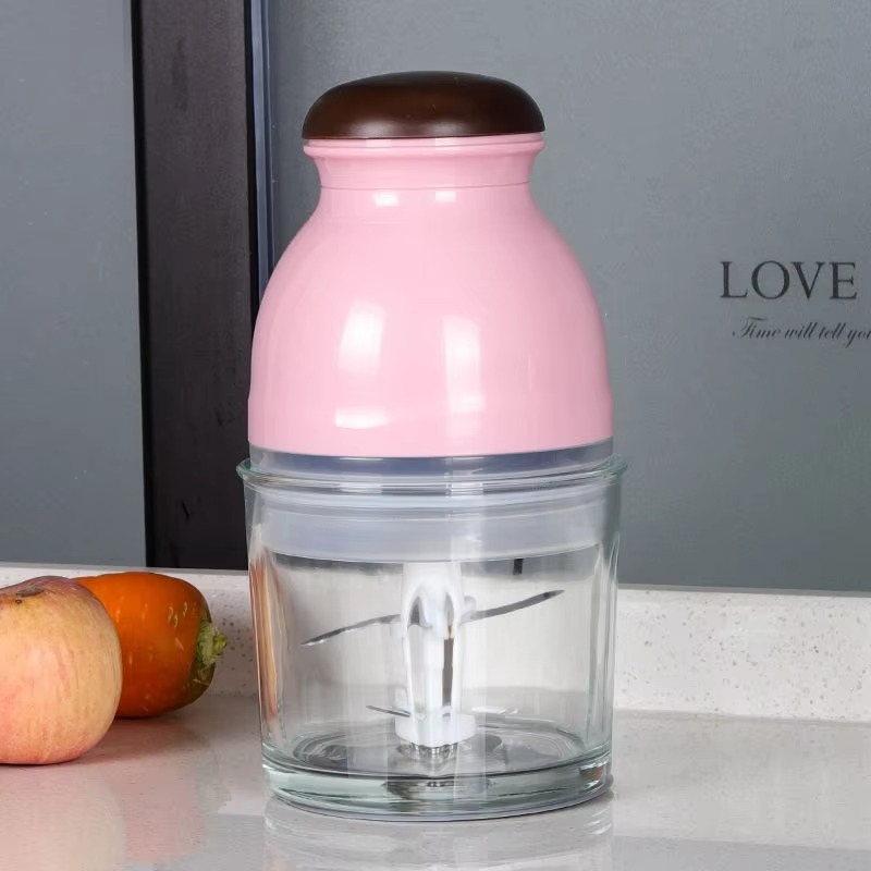 Multifunctional Juice Extractor Meat Chopper Ergonomic Design ABS Stainless Steel 500Ml Capacity For Kitchen For Household