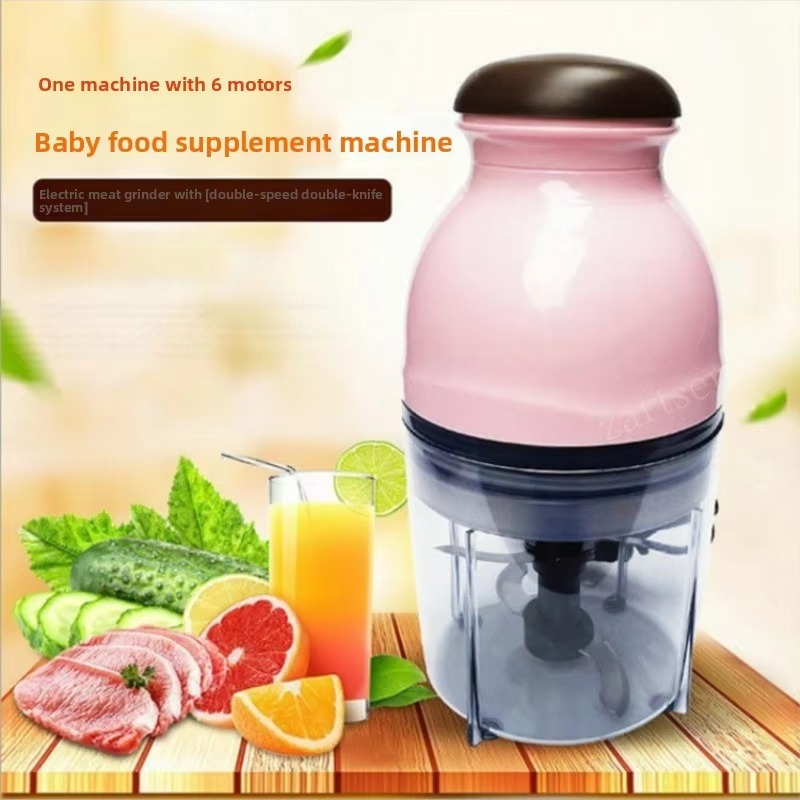 Multifunctional Juice Extractor Meat Chopper Ergonomic Design ABS Stainless Steel 500Ml Capacity For Kitchen For Household
