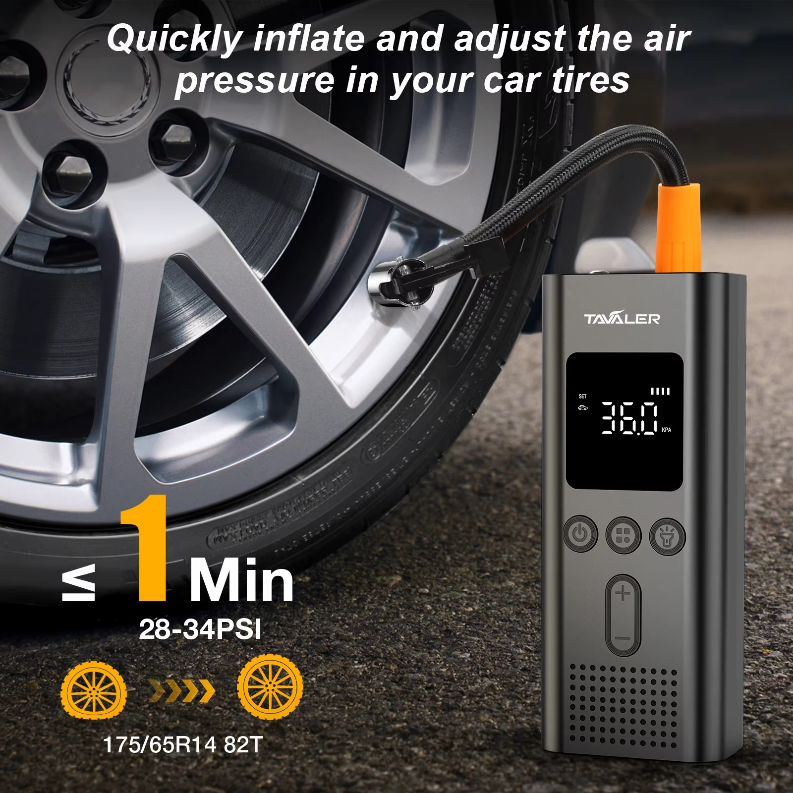 150psi Air Pump Portable Wireless Electric Tire Inflator For Bicycle Car Motorcycle Air Compressor Injector Bike Accessories