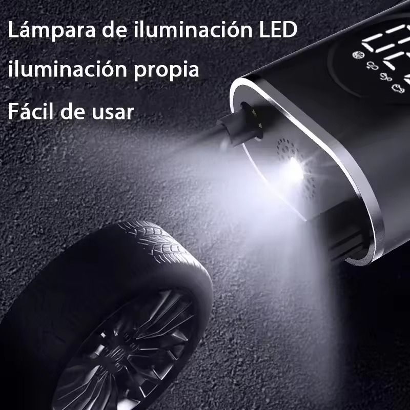 Mini Car Electric Inflation Air Pump Portable Wireless Handheld Charging Digital Display Tire Pump For Car Motorcycle Bike Ball