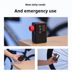 OFFFBONDAGE 120 PSI Portable Pocket Bike Electric Air Pump MINI Fast Rechargeable Compressor Tire Inflator For Bicycle Digital