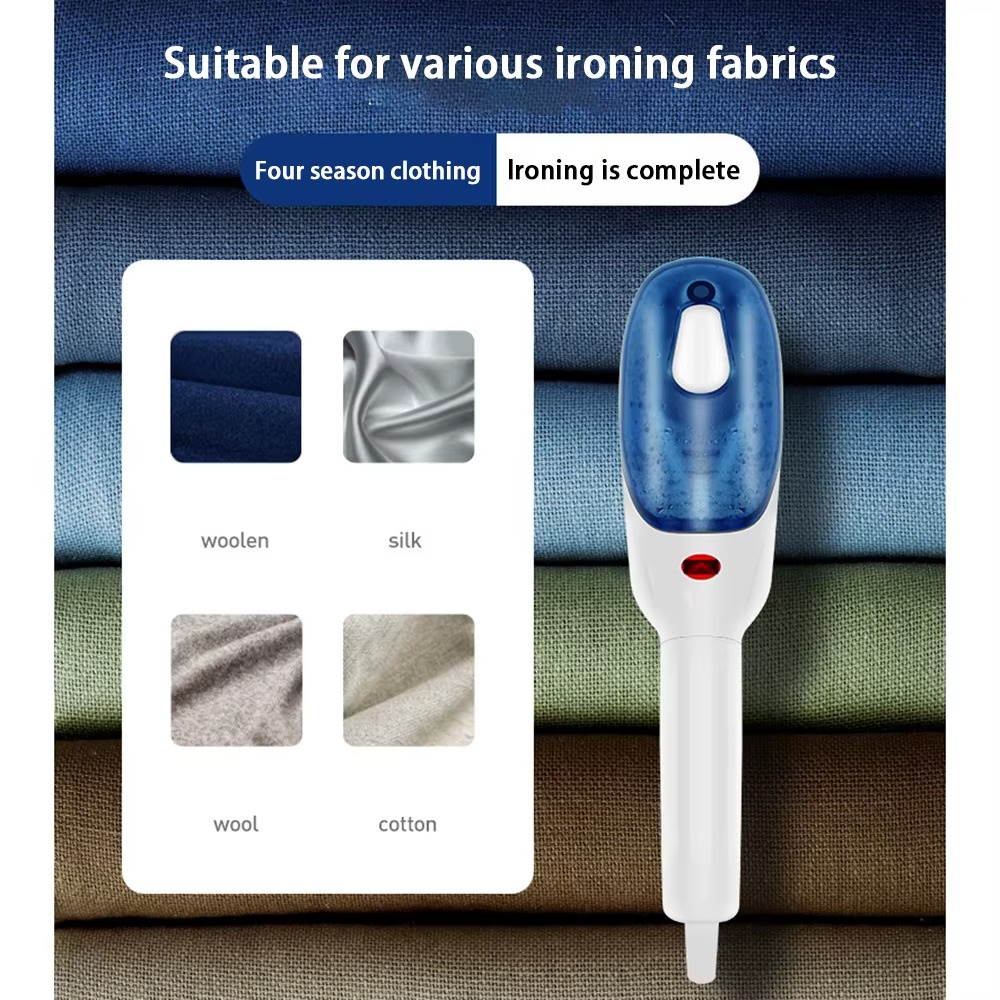 Portable Steam Machine Mini Garment Steam Steamer, Horizontal & Vertical 800W Easy Wrinkle Removal, Suitable for Travel & Home