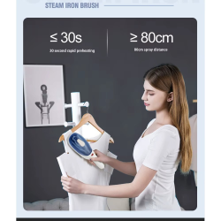 Portable Steam Machine Mini Garment Steam Steamer, Horizontal & Vertical 800W Easy Wrinkle Removal, Suitable for Travel & Home