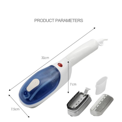 Portable Steam Machine Mini Garment Steam Steamer, Horizontal & Vertical 800W Easy Wrinkle Removal, Suitable for Travel & Home