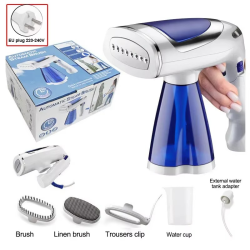 1600W Handheld Steamer for Clothes Portable Foldable Travel Steam Iron Garment Steamer Multiple Use 110V-240V 3 Speed Adjustable