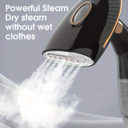 Handheld Garment Steamer - 1500W Fast Heating, Large Water Tank, Auto Shut-Off, Continuous Steam, Metal & Plastic 220-240V