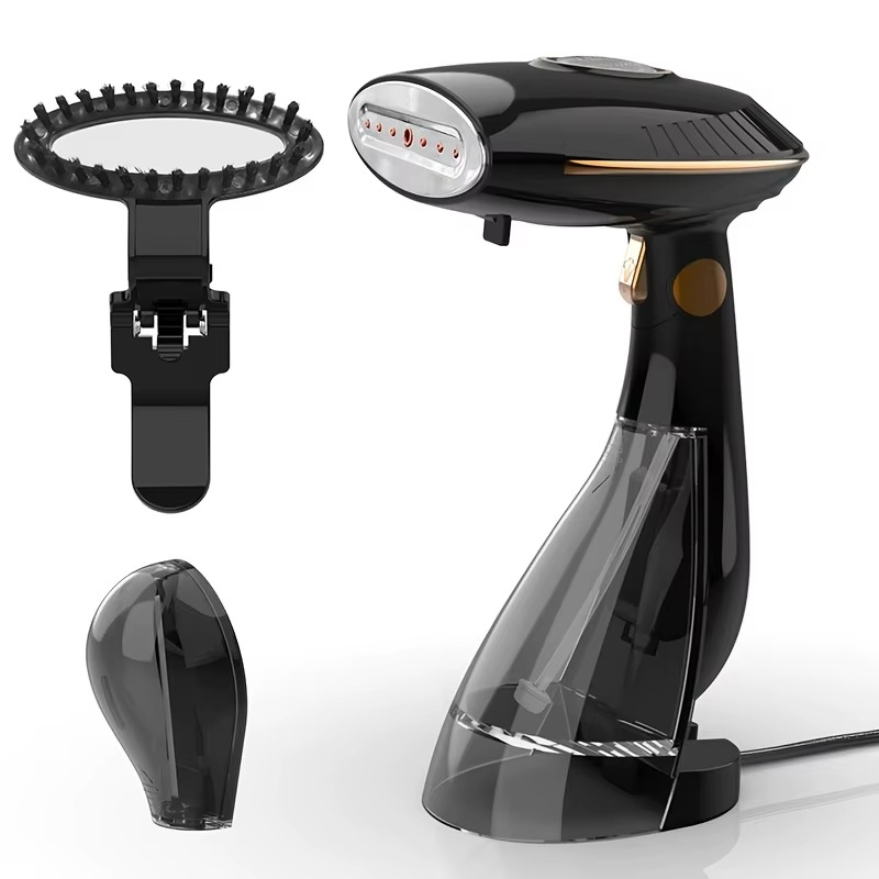 Handheld Garment Steamer - 1500W Fast Heating, Large Water Tank, Auto Shut-Off, Continuous Steam, Metal & Plastic 220-240V