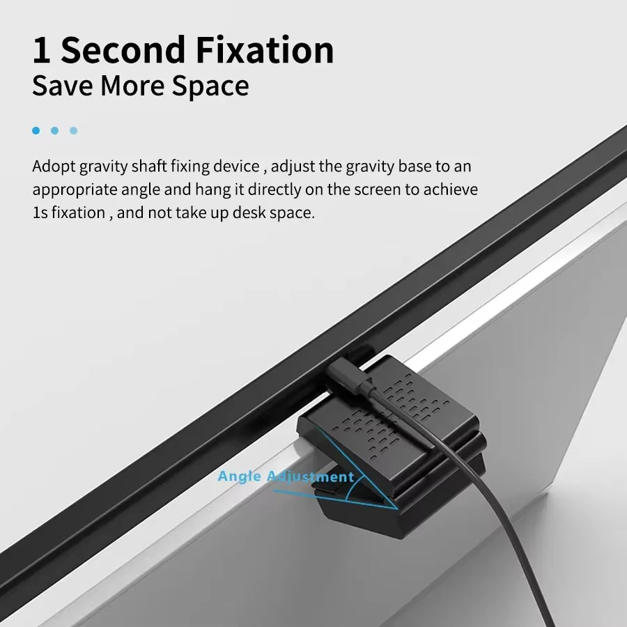 Led Monitor Light Bar Stepless Dimmable Screen Hanging Light 50cm Eye-Care Desk Lamp USB Powered Table Lamp For Work Laptop