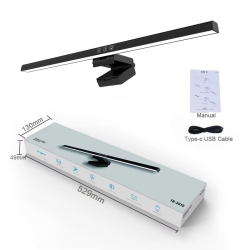 Led Monitor Light Bar Stepless Dimmable Screen Hanging Light 50cm Eye-Care Desk Lamp USB Powered Table Lamp For Work Laptop