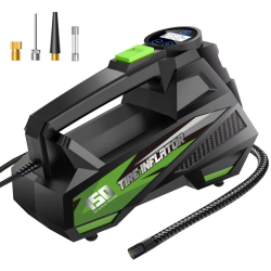 Carsun Car Air Pump Air Compressor 12V 150Psi Electric Wireless Portable Tire Inflator Pump for Motorcycle Bicycle Car Tyre Ball