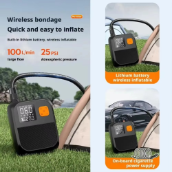 EAFC High Pressure 25PSI Portable Air Compressor Stand Up Paddle SUP Pump Electric Air Pump Car electronic accessories