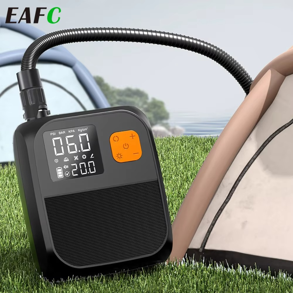 EAFC High Pressure 25PSI Portable Air Compressor Stand Up Paddle SUP Pump Electric Air Pump Car electronic accessories