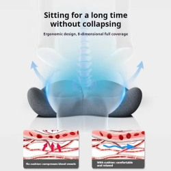 Office Sitting Tailbone Pressure Relief Cushion Post Surgery Anti-Buttock Pain Four Seasons Special Use Pregnant Women Seat Pad