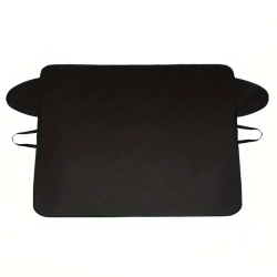 Universal all-weather car windshield cover – snow, frost, and sun protection, durable Oxford fabric, fits most vehicles.