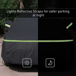 Waterproof Car Cover Compatible with 1998-2022 Volkswagen New Beetle, All Weather 210T Windproof Car Covers for Sun Rain Snow