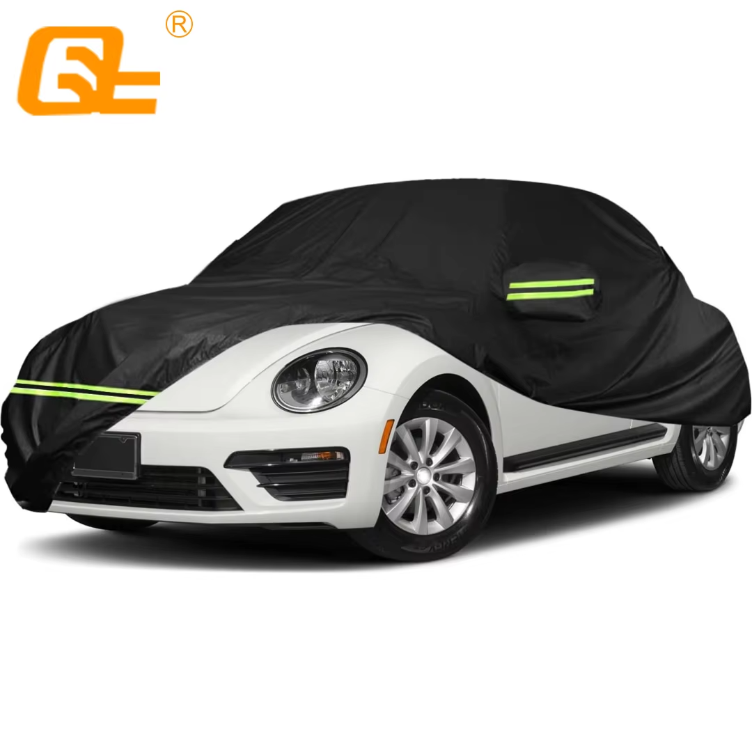 Waterproof Car Cover Compatible with 1998-2022 Volkswagen New Beetle, All Weather 210T Windproof Car Covers for Sun Rain Snow