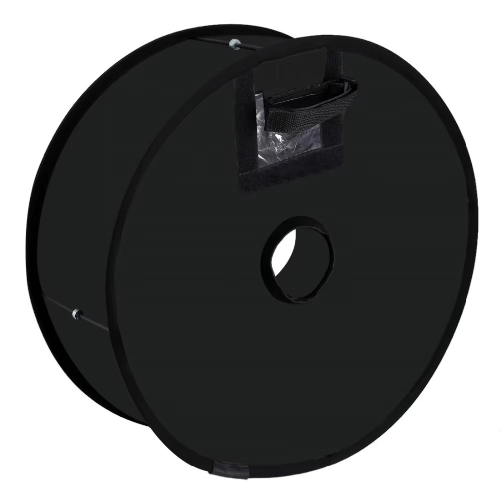 45cm 18" Easy-folded Ring Softbox Speedlight Flash Diffuser Reflector for Canon Nikon Portrait Photography