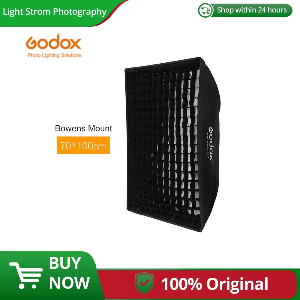 Godox 29"x 40" 70 x 100cm Honeycomb Grid Softbox soft box with Bowens Mount for Studio Strobe Flash Light DE300 DE400 SK300