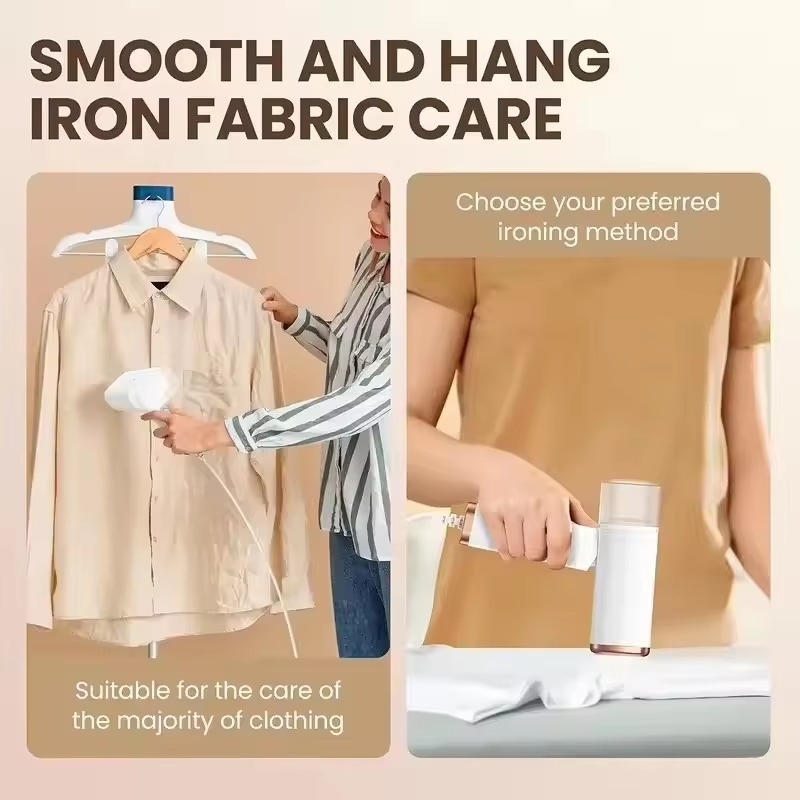 Portable Handheld Garment Steamer Iron Steam Cleaner For Cloth 1000W Folding Mini Garment Hanging Steamer Clothes Ironing 120ml