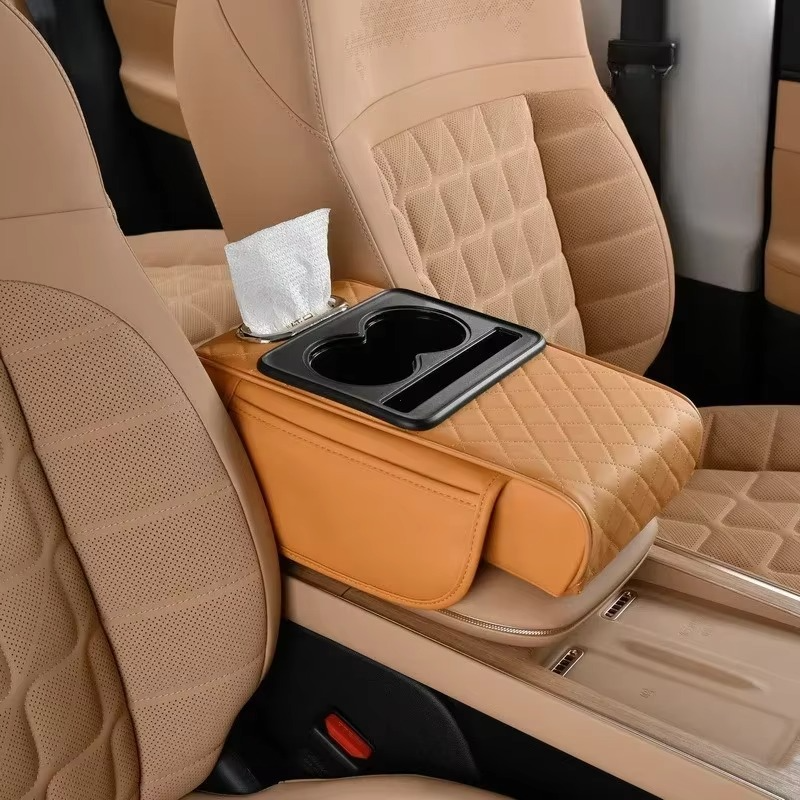 Integrated Pressurized Multifunctional Car Armrest Heightening Pad