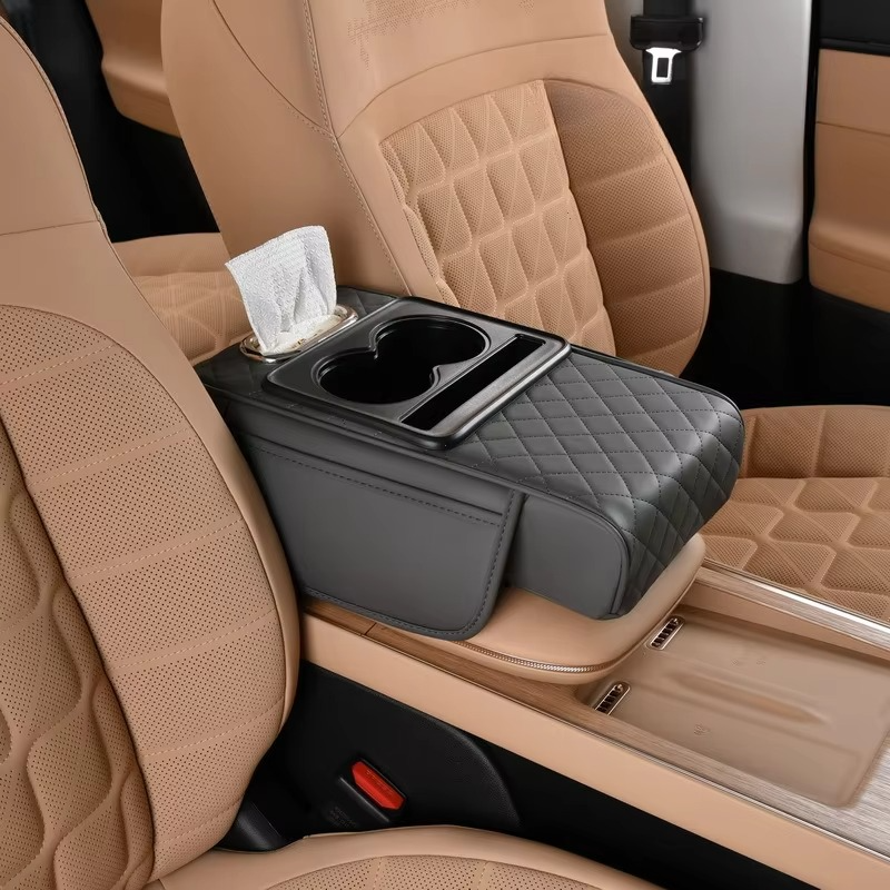 Integrated Pressurized Multifunctional Car Armrest Heightening Pad