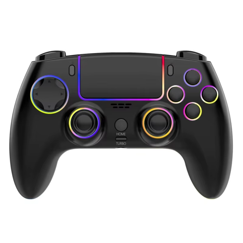 Wireless gamepad for PS5/PS4 with vibrating somatosensory function with back button
