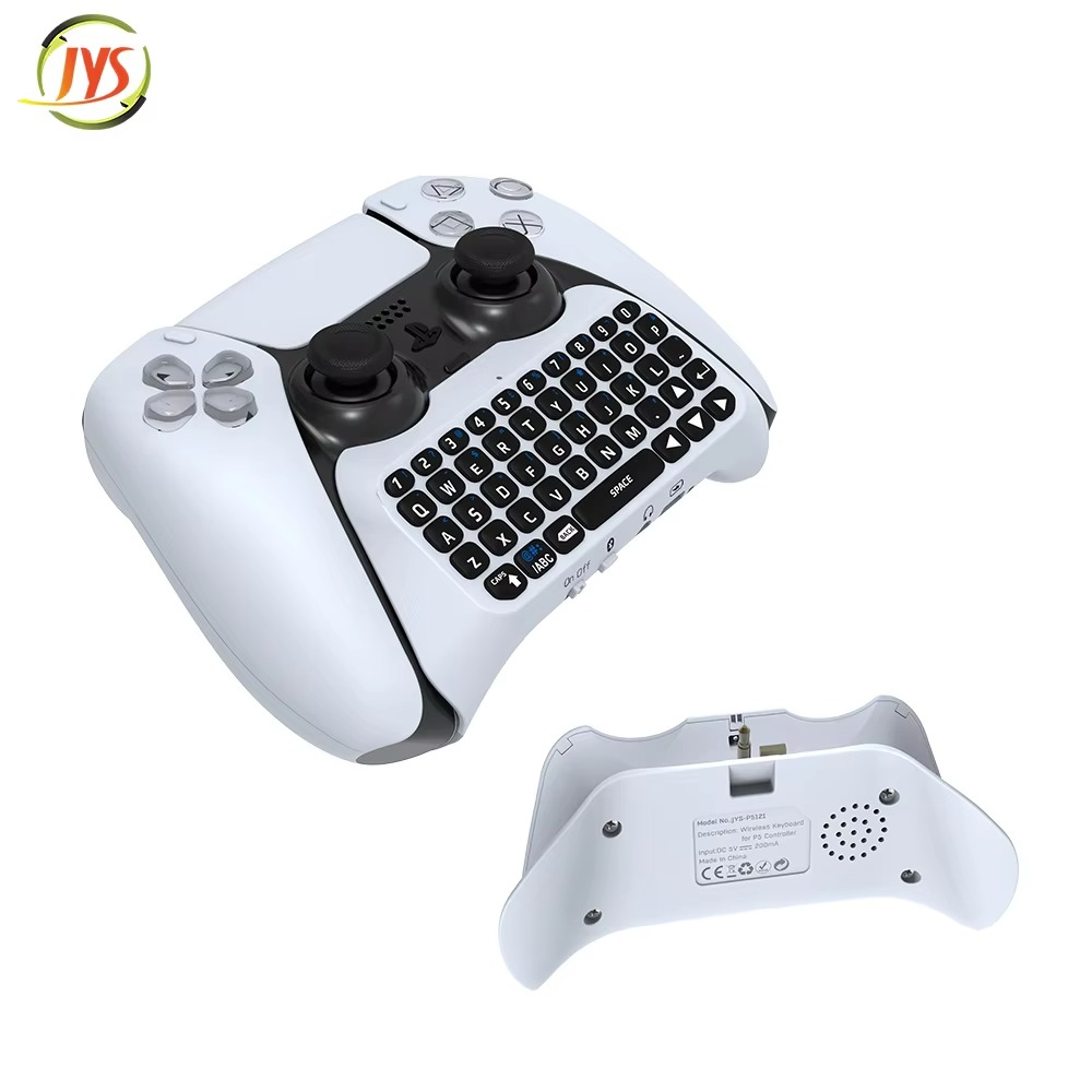 PS5 Wireless gamepad keyboard P5 External keyboard with headphone jack Chat voice Bluetooth keyboard