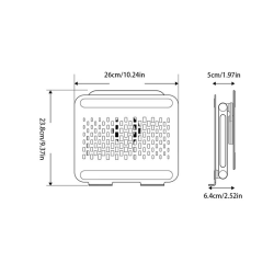 360 Degree Rotatable Aluminum Alloy Laptop Stand Foldable Computer Stand Laptop Riser Holder Cooling Base For 10 -17 In Laptops