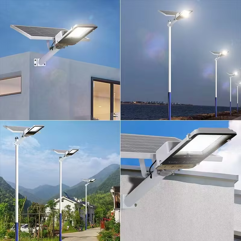 Aluminum 8000mah High Power Solar Light Outdoor Solar Street Light Waterproof Street Light For Garage Garden Terrace wall lamp1
