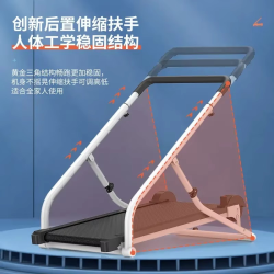 Treadmill Home New Weight Loss Small Mechanical Treadmill Folding Dormitory Indoor Walking Machine Home Edition