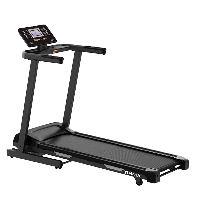 Mini Fitness Exercise Machine New Home Electric for Weight Loss Full Folding Treadmill LCD Display for Running Walking