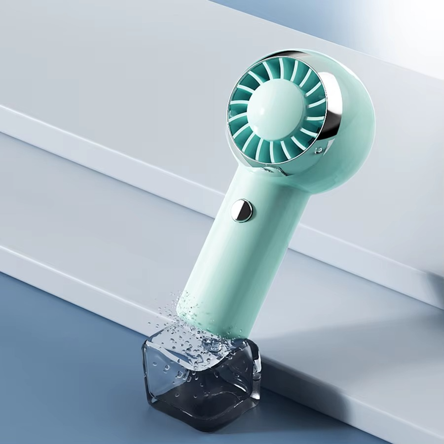 2024 New Ultra Lightweight Only 60G Handheld Fan Mini Air Conditioner Portable Fan Air Cooler Pocket Fan for Travelling Shopping