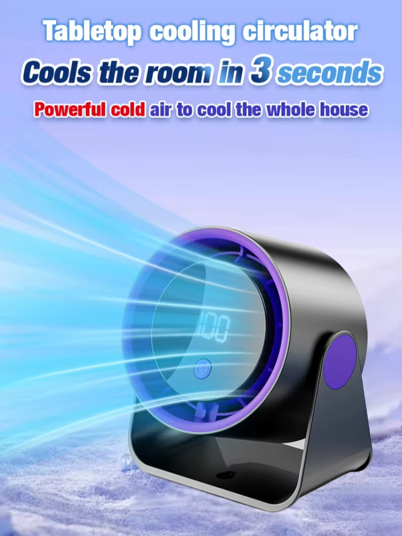 Multifunctional Electric Fan Circulator Wireless Portable Home Quiet Ventilator Desktop Wall Ceiling Fan Air Cooler