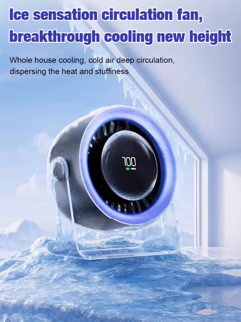 Multifunctional Electric Fan Circulator Wireless Portable Home Quiet Ventilator Desktop Wall Ceiling Fan Air Cooler