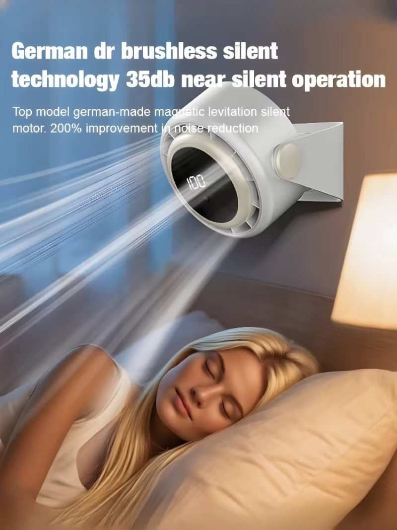 Multifunctional Electric Fan Circulator Wireless Portable Home Quiet Ventilator Desktop Wall Ceiling Fan Air Cooler