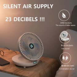 Wall Foldable Fan Kitchen USB Rechargeable Silent Fans Camping Home Table Office Desktop Air Cooling Mini Portable Electric Fan