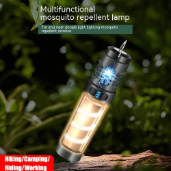 LED Portable Camping Lanterns Mosquito Repellent Torch Outdoor Waterproof Hook Tent Camping Mosquito Killer Lights With Tripod