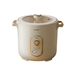 OIDIRE 1.2L Electric Rice Cooker Single Double Layer Multi Cooker Non-Stick Smart Mechanical MultiCooker Steamed Rice Pot