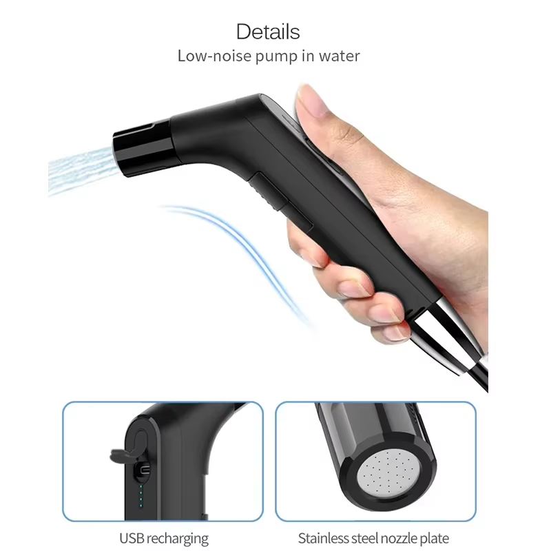 Portable handheld integrated body cleaner, personal hygiene, cleaning, soothing, postpartum care, electric travel, spray sitting