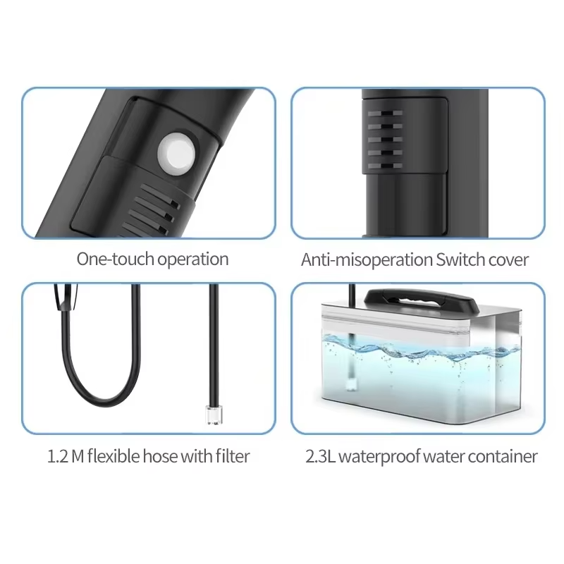 Portable handheld integrated body cleaner, personal hygiene, cleaning, soothing, postpartum care, electric travel, spray sitting