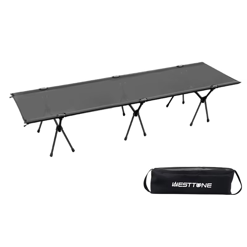 WESTTUNE Mesh Camping Bed Ultralight Durable Travel Tent Cot Folding Backpacking Cot for Camping Hiking Travel Home Sleeping Bed