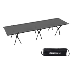 WESTTUNE Mesh Camping Bed Ultralight Durable Travel Tent Cot Folding Backpacking Cot for Camping Hiking Travel Home Sleeping Bed