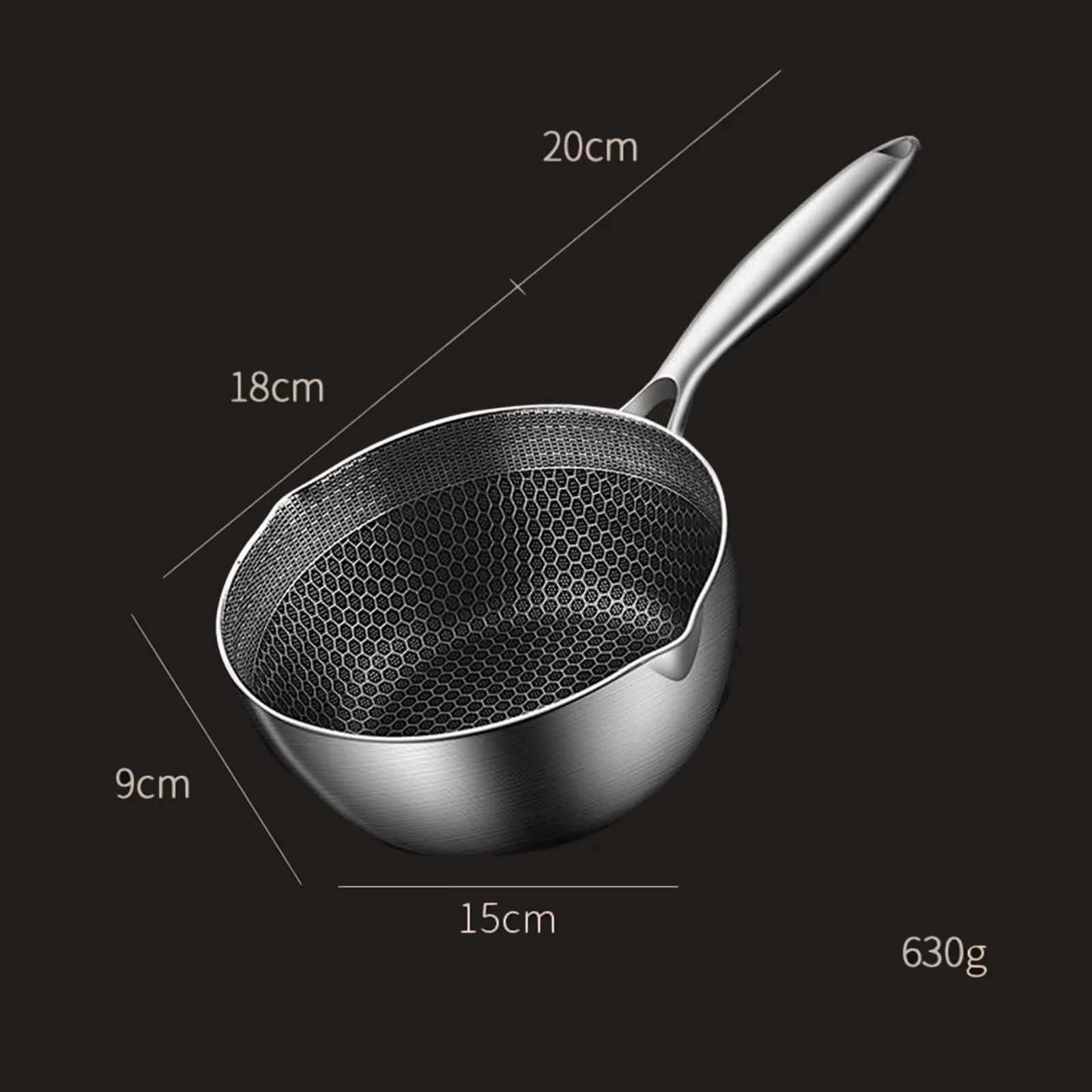 Japanese Tempura Fryer Pan with Oil Draining Rack Milk Pot Saucer Deep Fryer Pot for Stew Sauce Chicken Fries Dried FisH
