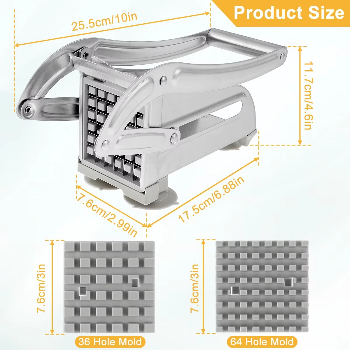 Cutting Potato Machine Multifunction Stainless Steel Cut Manual Vegetable Cutter Tool Potato Cut Cucumber Fruits And Vegetables