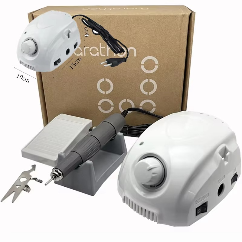 65W Electric Manicure Drill & Accessory 35000RPM High Quality Handle Electric Nail Drill Polish Machine Manicure Nail Drill Set
