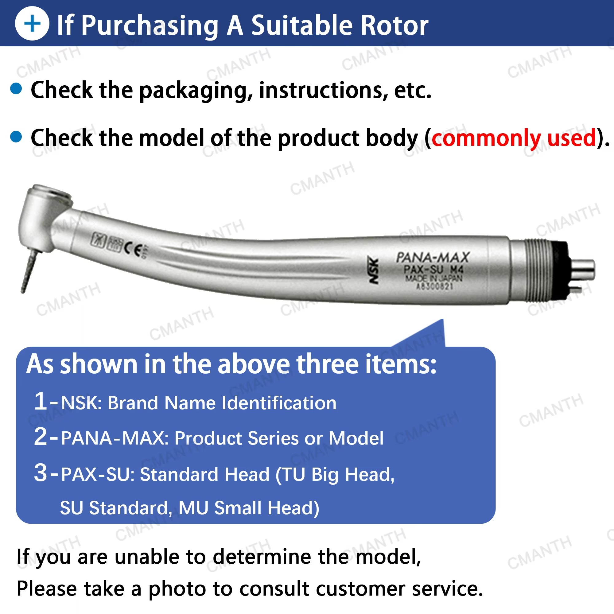 Dental Turbine Cartridge Air Rotor Fit NSK Pana-Max2 M4 / Max2R High Speed Handpiece Latch Chuck / Push Button Accessories